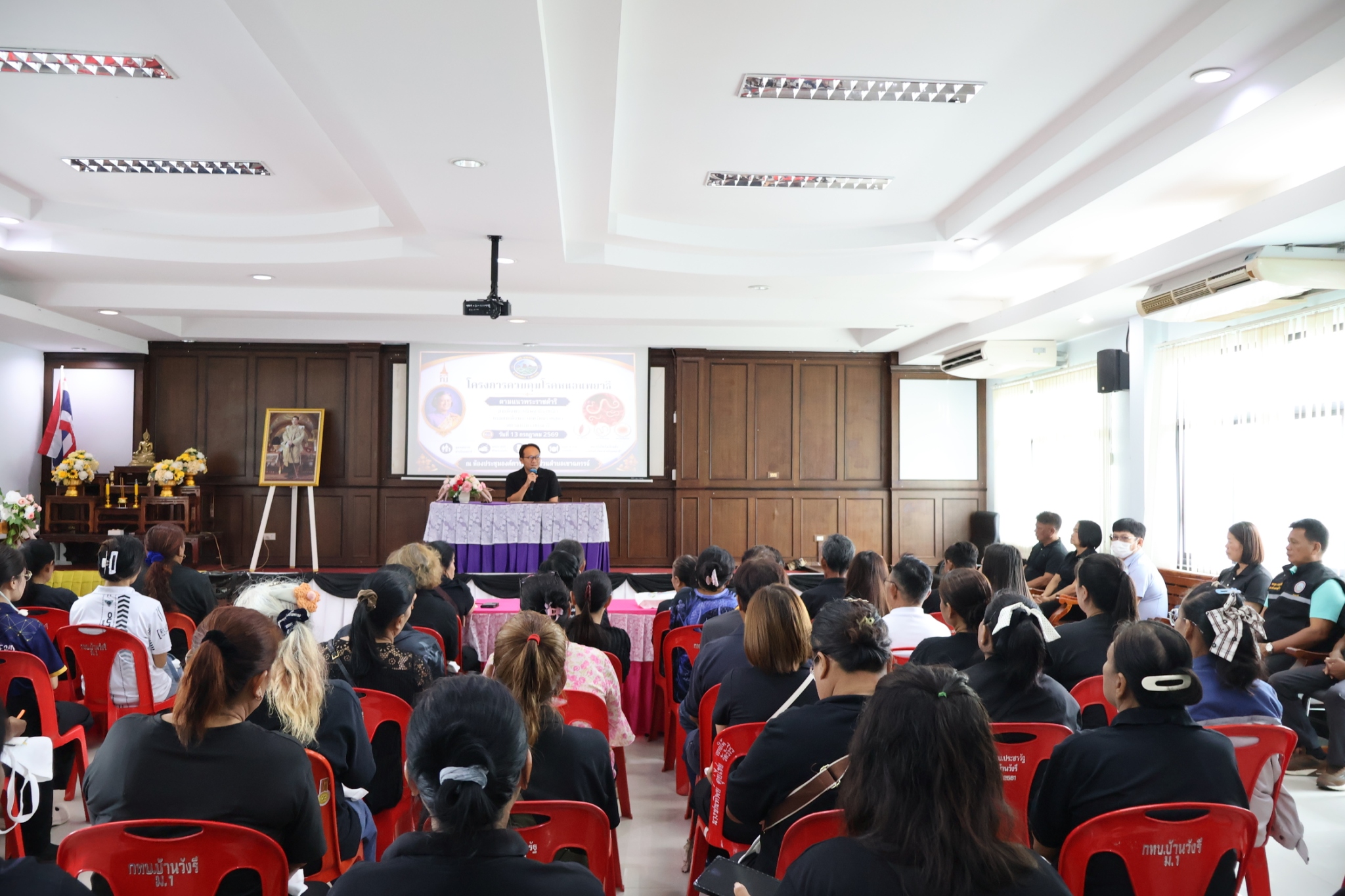 โครงการควบคุมโรคหนอนพยาธิตามแนวพระราชดำริ สมเด็จพระกนิษฐาธิราชเจ้า กรมสมเด็จพระเทพรัตนราชสุดาฯ สยามบรมราชกุมารี